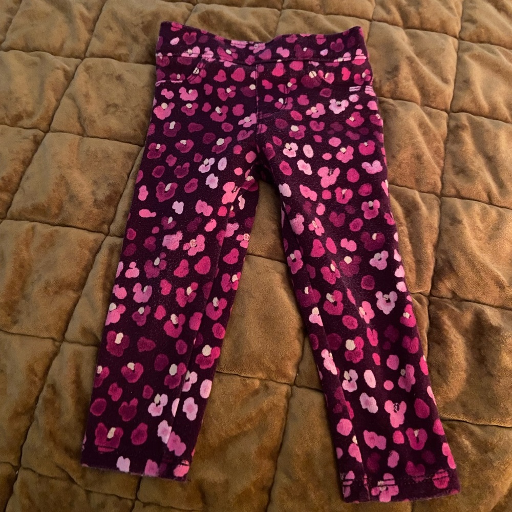 12-18 months floral pants baby girl